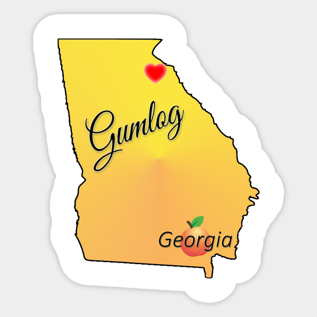 Gumlog state with heart locator Franklin Springs